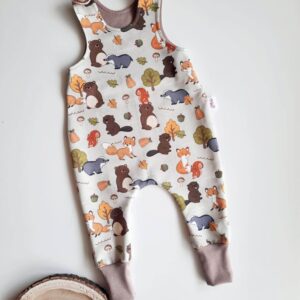 Erdei állatos kantáros nadrág (62)