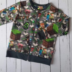 Minecraftos pulóver (116-os)