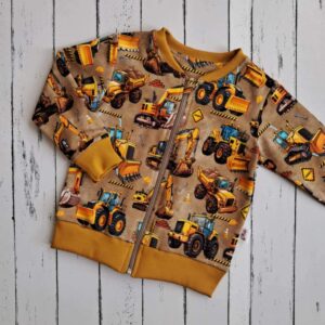 Munkagépes pulóver (98-as)