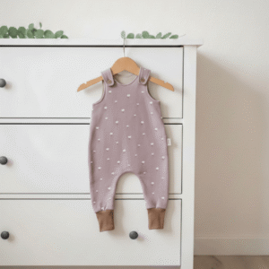 Bézs virágos kantáros nadrág (86)