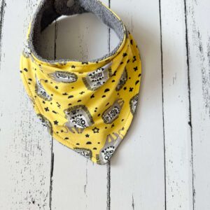 Oroszlános nyálkendő frottír hátoldallal