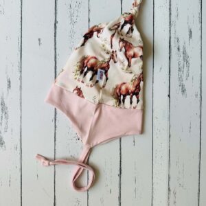 Lovas fülvédős sapka (50-52 cm)