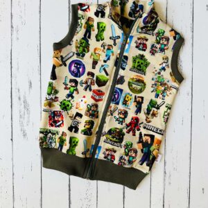 Minecraftos mellény 110-es